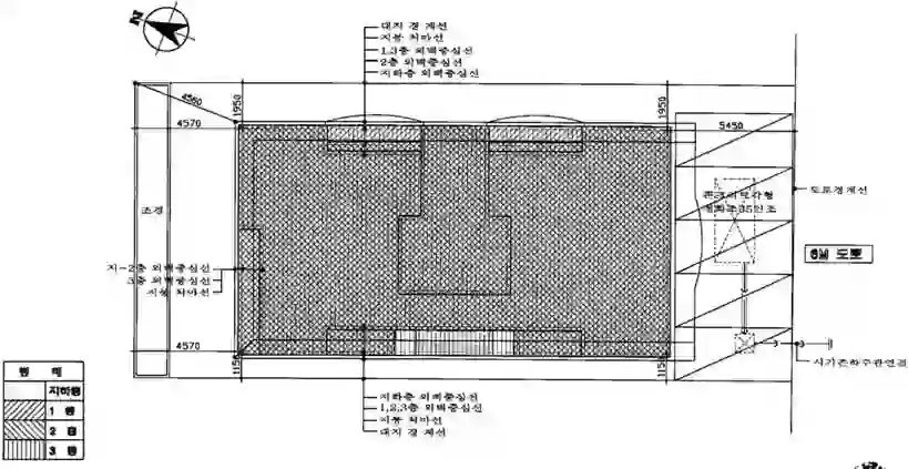 신사동 628-36 배치도 이미지
